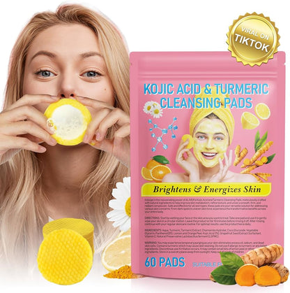 turmeric acid cleansing pads