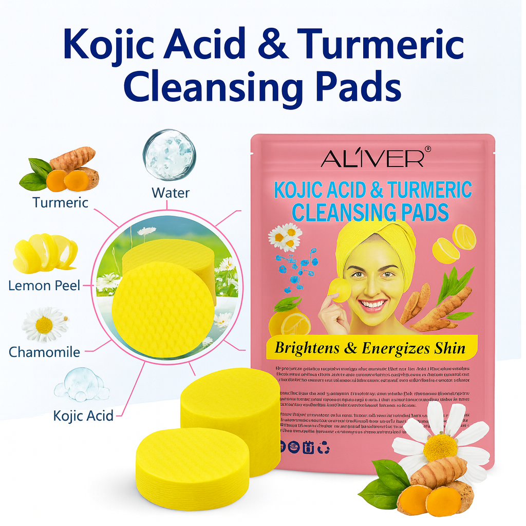 turmeric acid cleansing pads