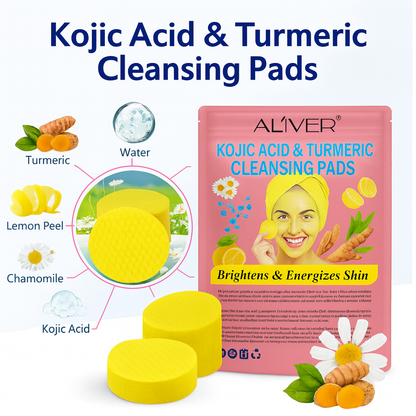 turmeric acid cleansing pads